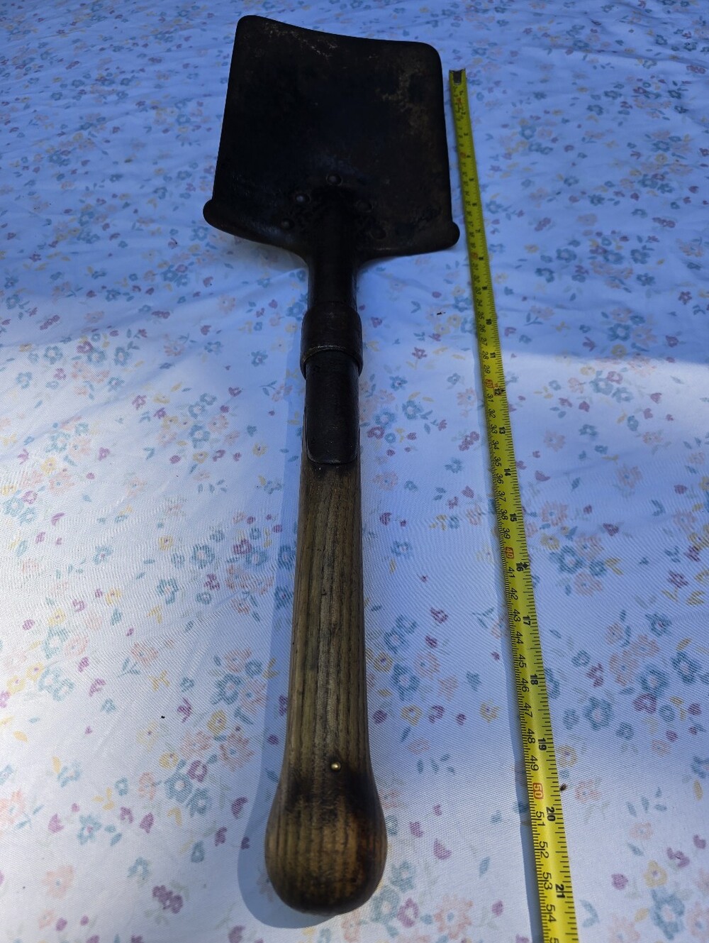 Vintage Swiss Military Entrenching Shovel Tool WW2 Era R. Gschwind & Co